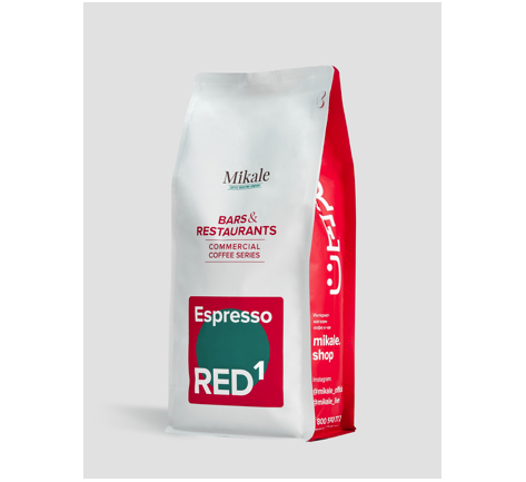 Кофе Mikale Red 1 OZON. Bars & Restaurants Red / коммерческая cерия Espresso Blend Milk 2.